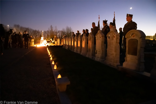 Lichtjes op oorlogsgraven